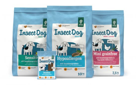 Insect dog green petfood cheap